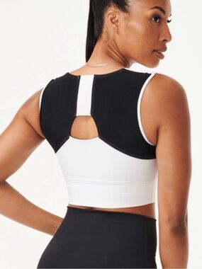 FORME Power Bra® Posture Correcting White Black Size Small